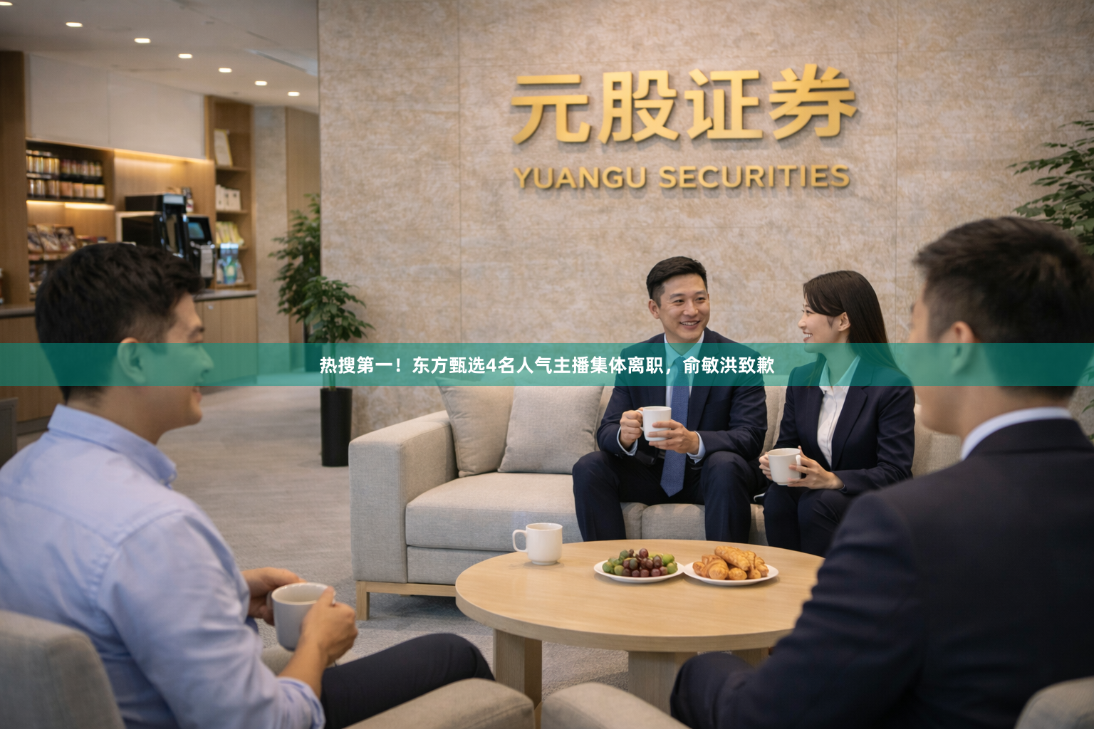 热搜第一！东方甄选4名人气主播集体离职，俞敏洪致歉